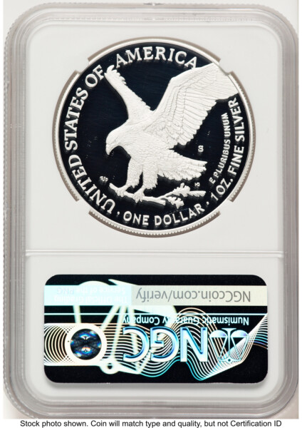 2025-S Proof Silver Eagle 1 oz AR Standard 70 NGC