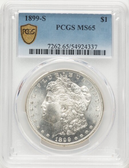 1899-S S$1 PCGS Secure 65 PCGS