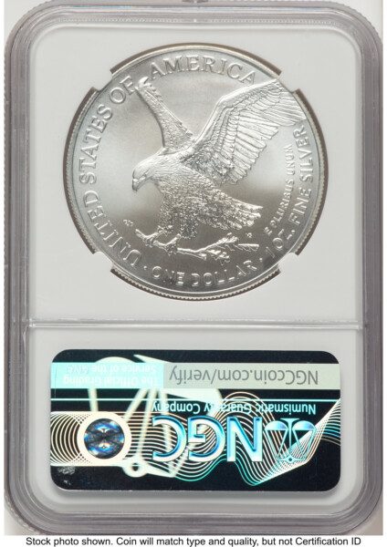 2023 Silver Eagle FDI Mike Castle 70 NGC
