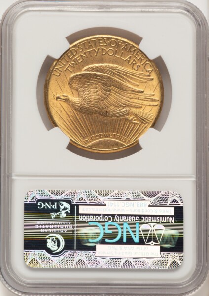 1911-D $20 NGC Plus Brown Label 65 NGC