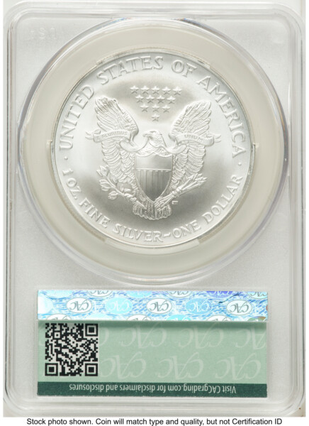 2004 Silver Eagle Non Designation 70 CACG