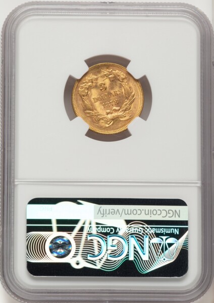 1878 $3 62 NGC