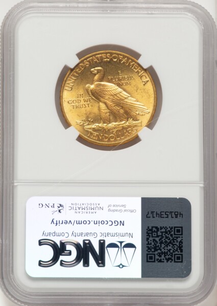 1914 $10 65 NGC