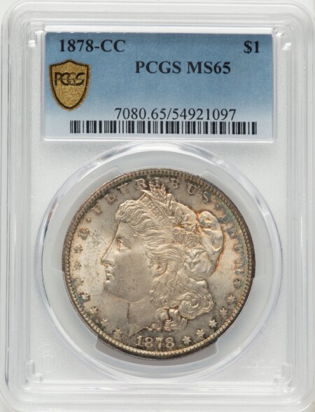 1878-CC S$1 PCGS Secure 65 PCGS