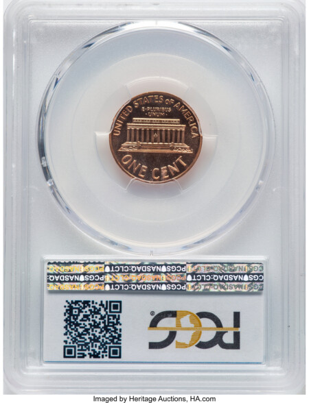 1971-S 1C FS-101, RD CA 66 PCGS