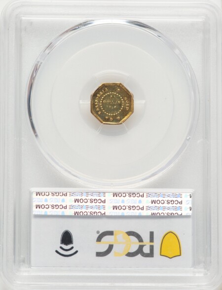 1854 $1, BG-508, MS PCGS Secure 63 PCGS