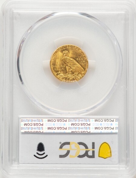 1911 $2 1/2 PCGS Secure 64 PCGS