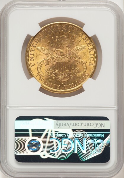 1891-S $20 62 NGC