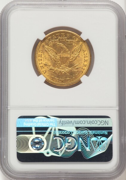 1893-O $10 61 NGC