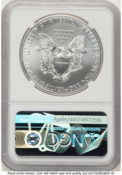 2011 Silver Eagle John Mercanti 70 NGC