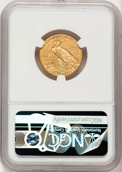 1913-S $5 58 NGC