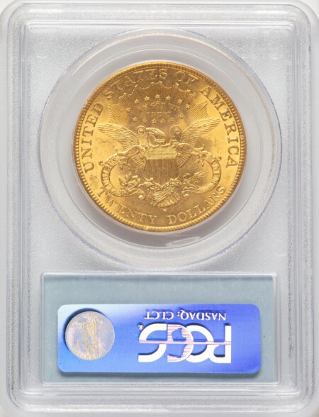1897-S $20 Blue Label 63 PCGS