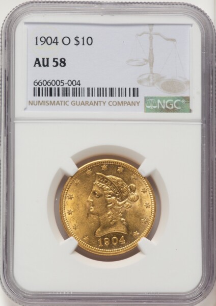 1904-O $10 58 NGC