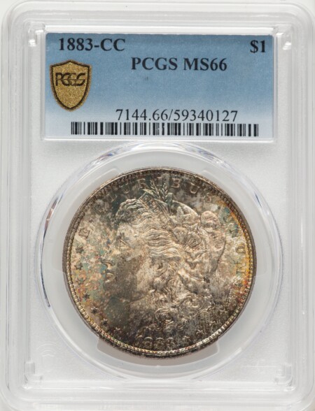 1883-CC S$1 PCGS Secure 66 PCGS