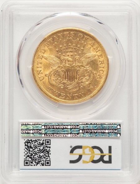 1868-S $20 55 PCGS
