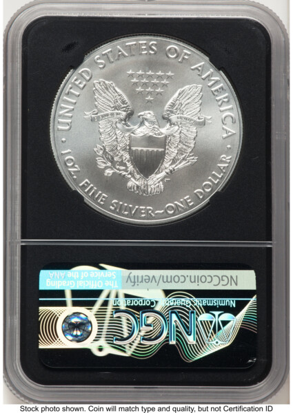 2021 Silver Eagle Type 1 FDR Ed Moy Mint Director's Series Blk Core 70 NGC