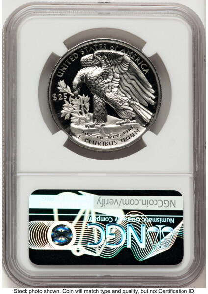 2018-W Palladium Eagle 1 oz, PR Red Book 70 NGC