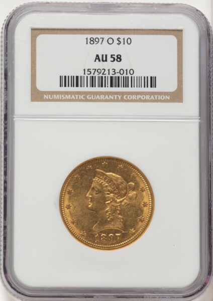 1897-O $10 58 NGC