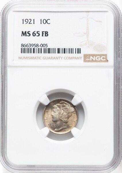 1921 10C, FB 65 NGC