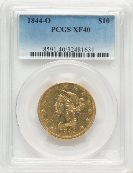 1844-O $10 40 PCGS