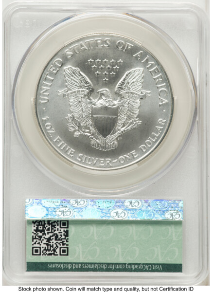 1996 Silver Eagle Ron Drzewucki 70 CACG