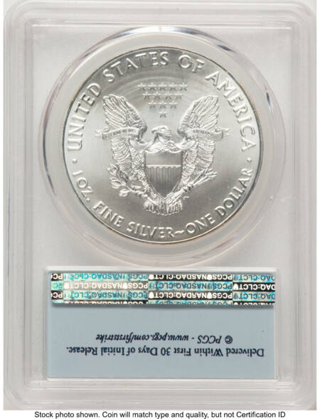 2016 Silver Eagle FS Flag 70 PCGS