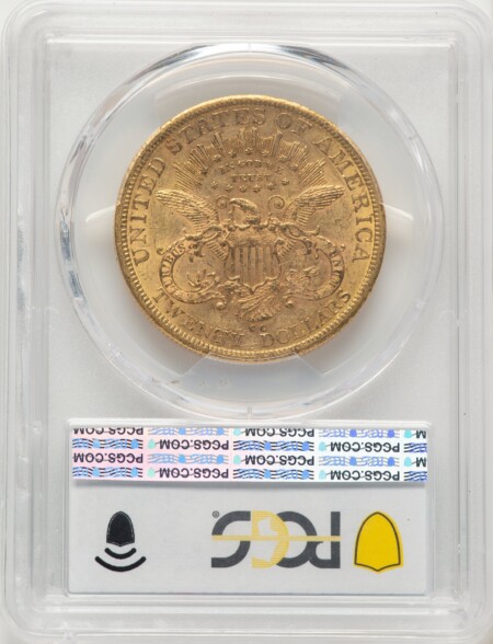 1878-CC $20 PCGS Secure 58 PCGS