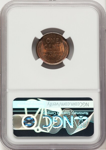 1909-S 1C VDB, RB 65 NGC