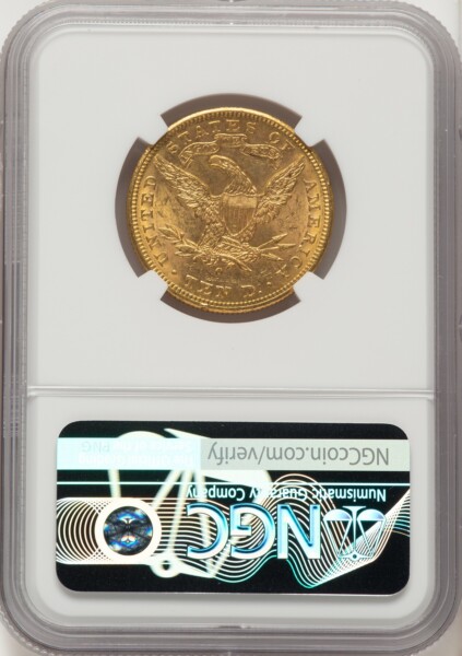 1893-O $10 60 NGC