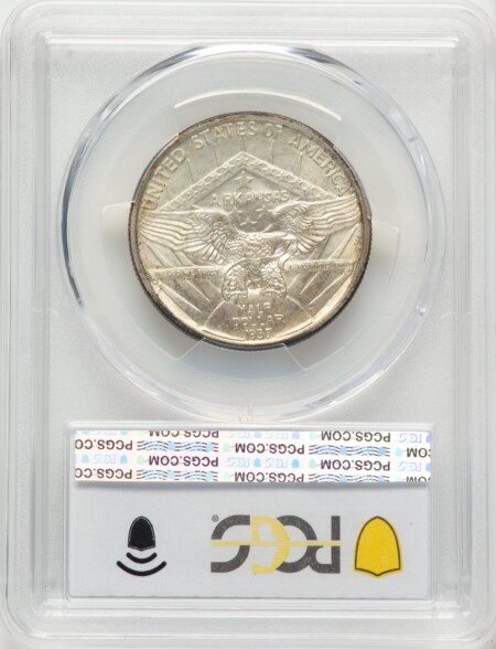 1937-D 50C Arkansas, MS PCGS Secure 67 PCGS