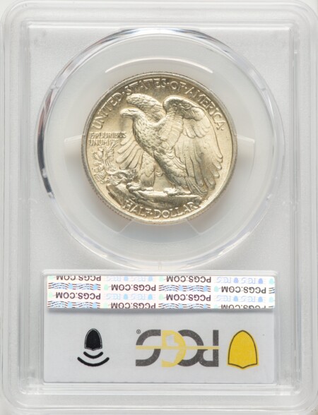 1947 50C PCGS Secure 67 PCGS