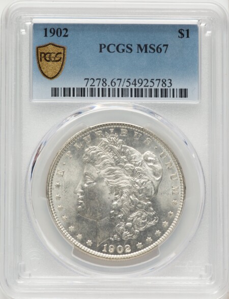 1902 S$1 PCGS Secure 67 PCGS