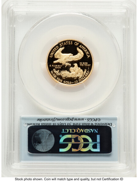 2014-W Proof Gold Eagle 1/4 oz FS Flag 70 PCGS
