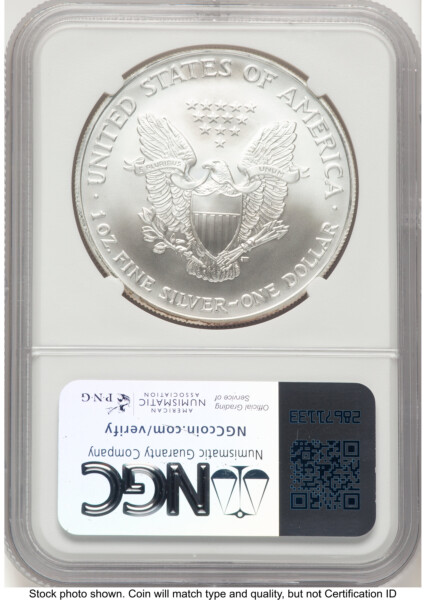 2006 Silver Eagle Mike Castle 70 NGC