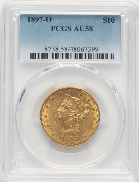 1897-O $10 58 PCGS