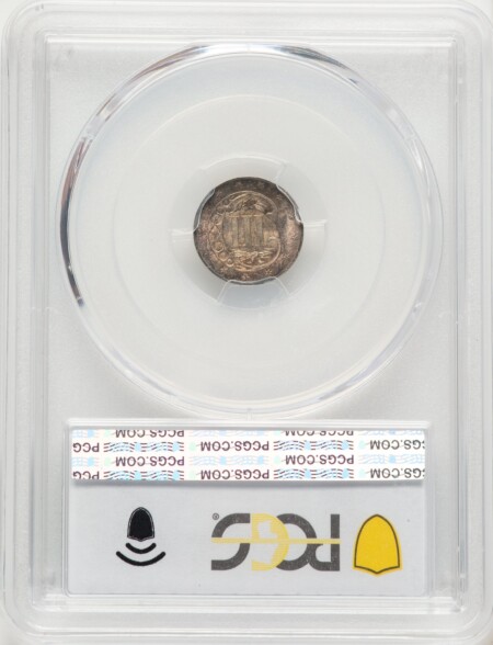 1860 3CS PCGS Secure 65 PCGS