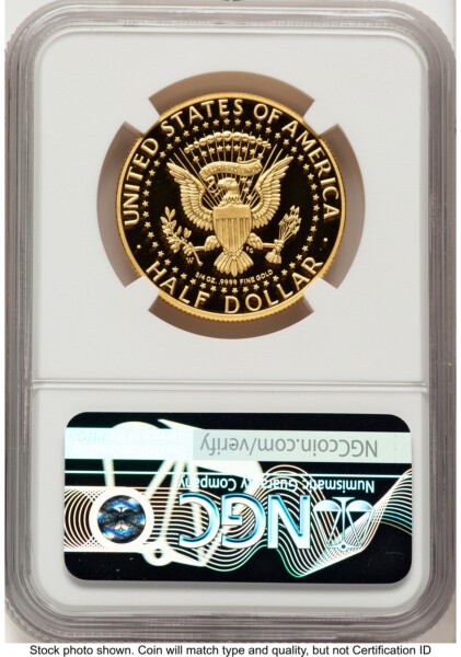 2014-W 50C Gold JFK 50th Anniversary Red Book 70 NGC