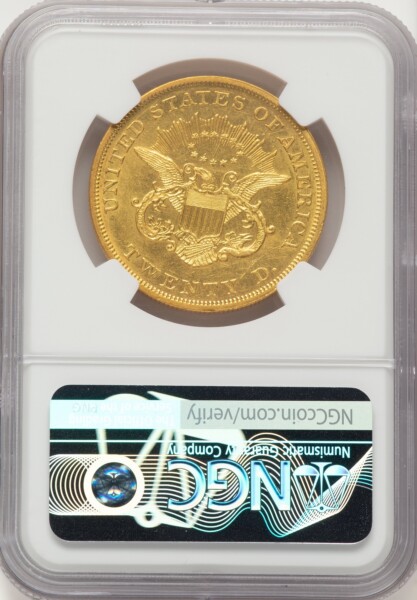 1850 $20 61 NGC