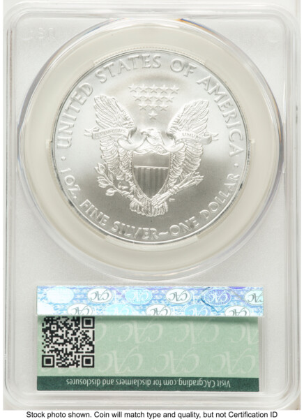 2010 Silver Eagle Ron Drzewucki 70 CACG