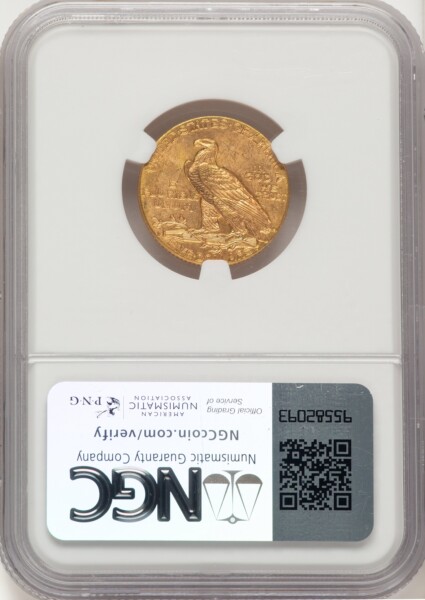 1911-D $5 NGC Plus 64 NGC