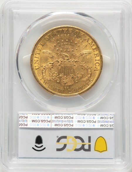 1879-CC $20 PCGS Secure 58 PCGS