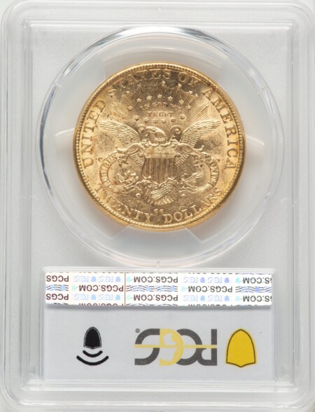 1890-CC $20 PCGS Secure 58 PCGS