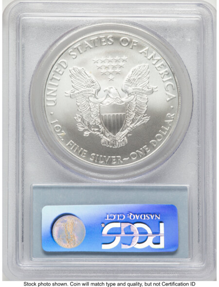 2009 Silver Eagle Blue Label 70 PCGS