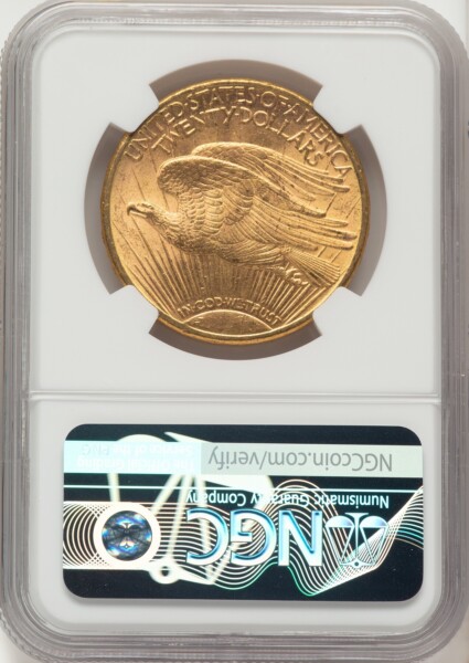 1911-S $20 63 NGC