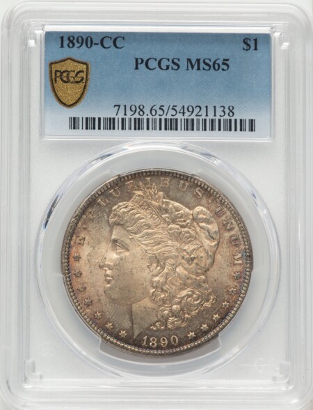 1890-CC S$1 PCGS Secure 65 PCGS