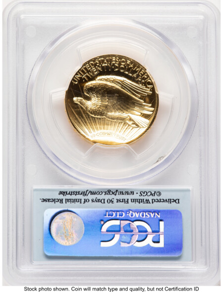 2009 G$20 Ultra High Relief FS Flag 70 PCGS