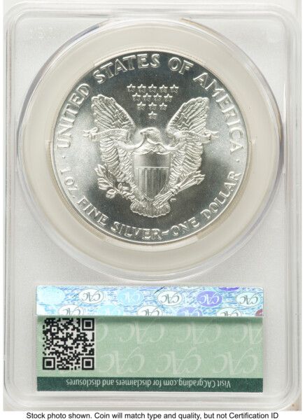 1986-(S) Silver Eagle Early Delivery Ron Drzewucki 70 CACG