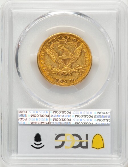 1876-CC $10 PCGS Secure 40 PCGS