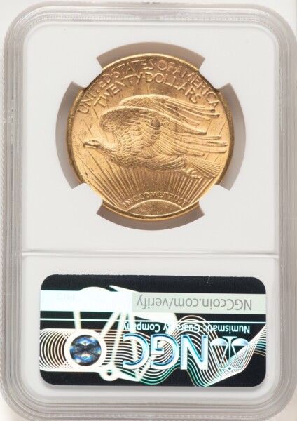 1909-S $20 62 NGC
