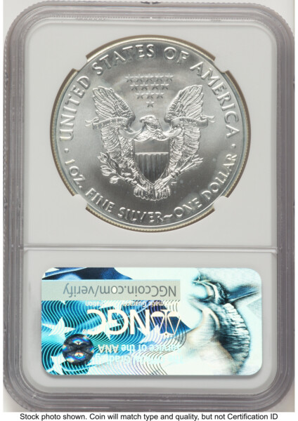 2017 Silver Eagle FDI John Mercanti 70 NGC
